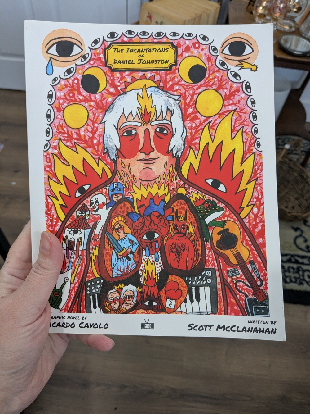 The Incantations of Daniel Johnston Graphic Novel – Rare